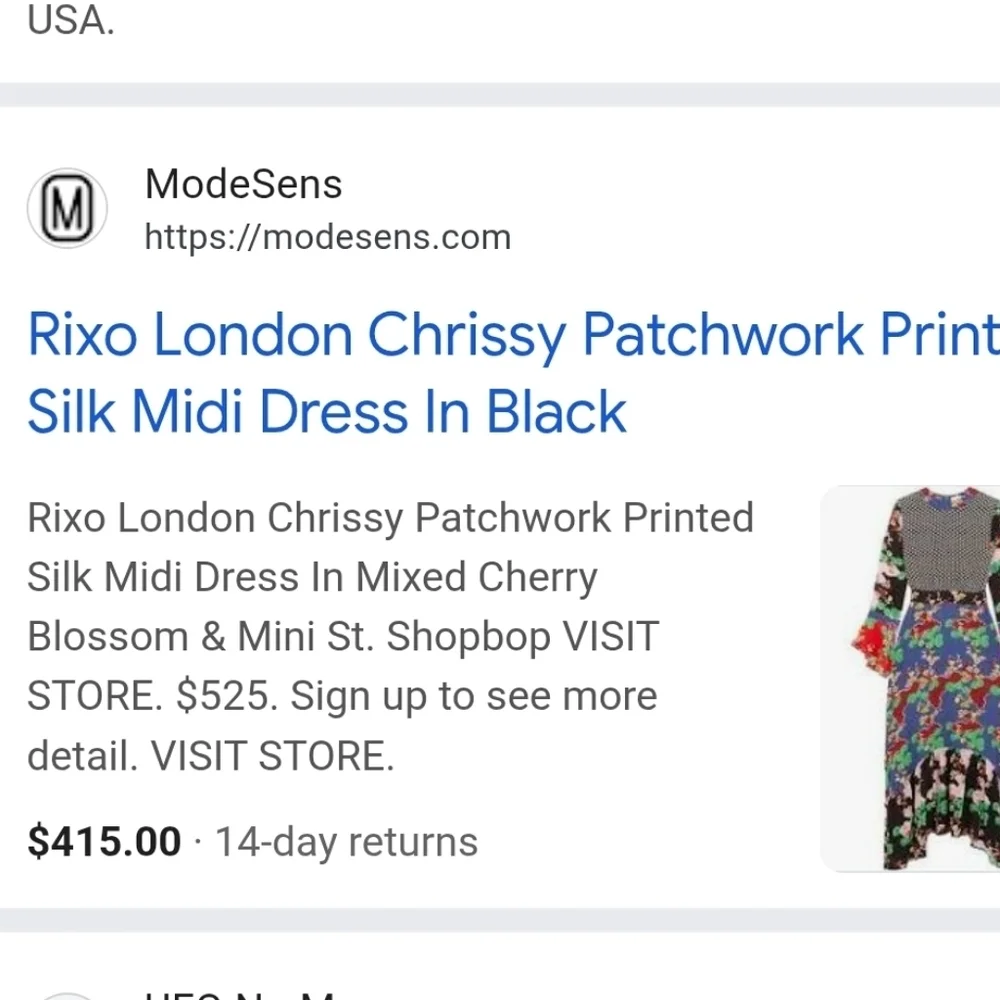 RIXO Vibrant Floral Long Sleeve Dress - Picture 7 of 17